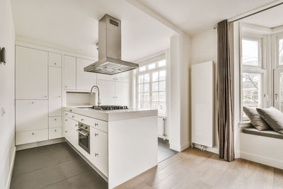 Interior of modern kitchen