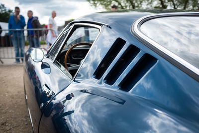 Close-up of car