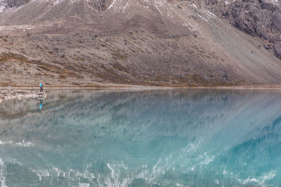 Scenic view of lake