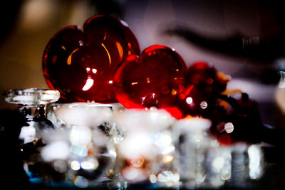 Close-up of christmas decoration