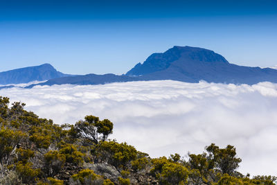 Piton des neiges at reunion island