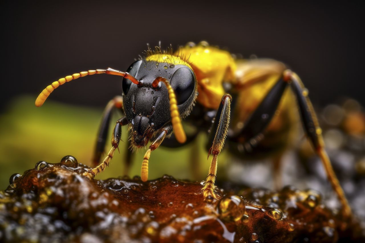 animal themes, animal, animal wildlife, insect, macro photography, one animal, wildlife, close-up, pest, wasp, macro, nature, no people, animal body part, ant, magnification, selective focus, hornet, outdoors, extreme close-up, eye