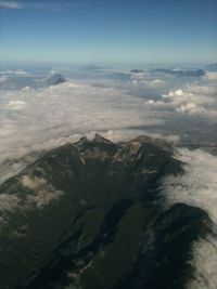 Aerial view of landscape