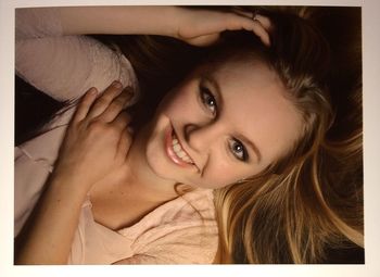 Portrait of young woman