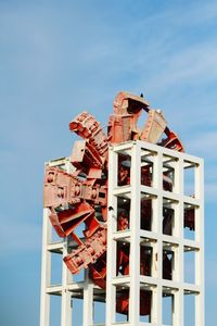 Low angle view of building against sky