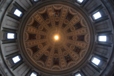 Low angle view of church