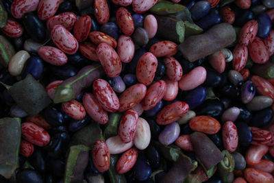 Full frame shot of blueberries