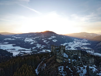 The steinschloss castle in austria