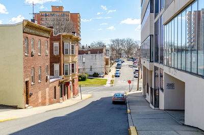 Buildings in city