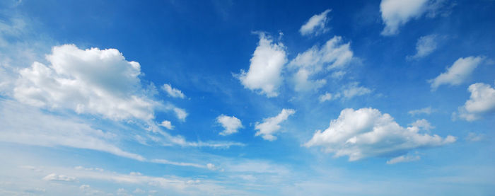 Low angle view of cloudy sky