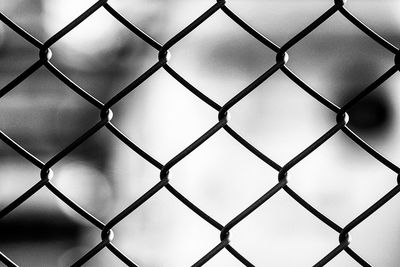 Full frame shot of chainlink fence