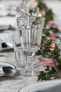 Close-up of drink on table