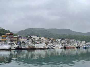 Fish harbor in su-ao in taiwan northeast.