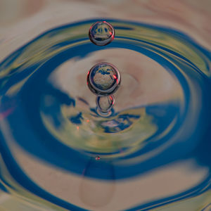 Close-up of water drop