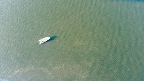 Boats in sea