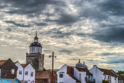 Cathedral against sky during sunset