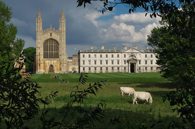 View of historical building against sky