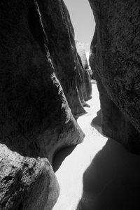 Rock formations at seaside