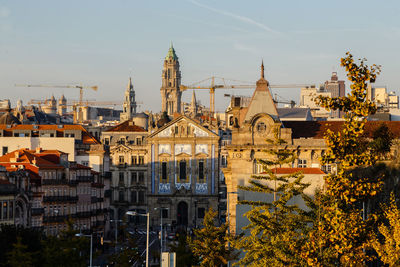 View of buildings in city