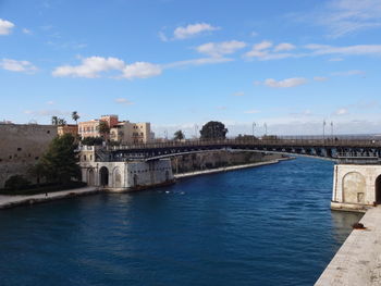 Bridge over river