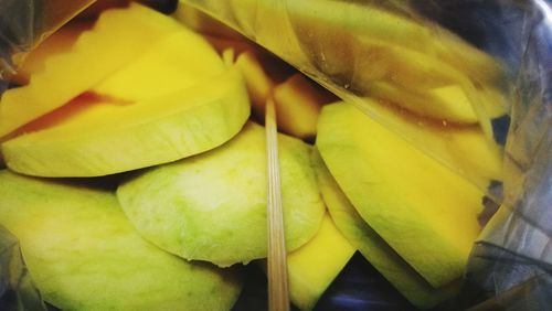 Full frame shot of yellow flower