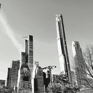 Low angle view of buildings against sky