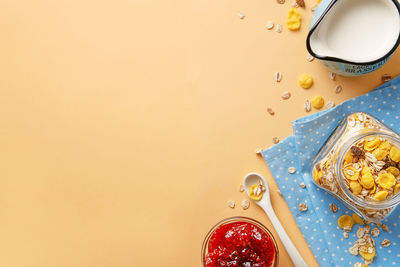 Close-up of tea on table