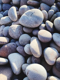 Full frame shot of stones