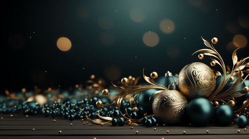 Close-up of christmas decorations