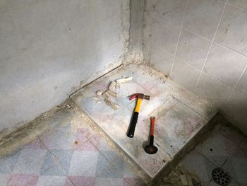 Renovation of bathroom