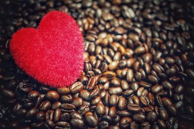 Full frame shot of coffee beans