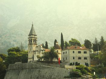 Exterior of church