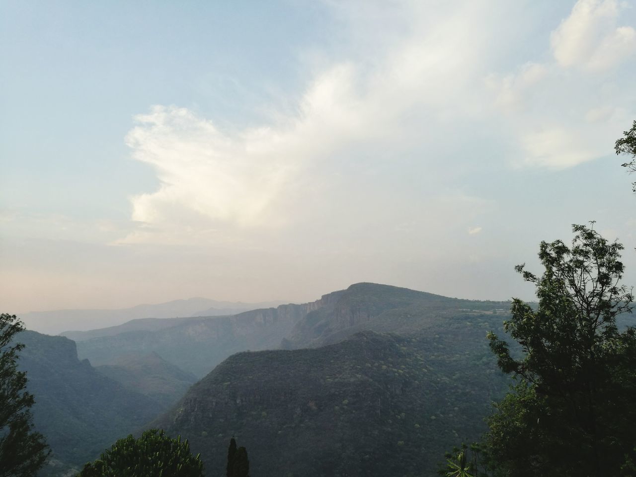 mountain, sky, tree, nature, beauty in nature, scenics, tranquility, no people, mountain range, landscape, outdoors, peak, day, range