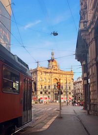 View of buildings in city