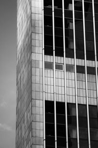 Low angle view of modern building