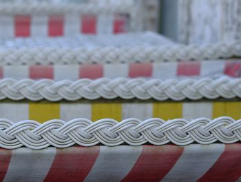 Close-up of ropes