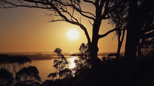 Scenic view of sunset