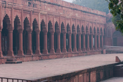 View of old building in city