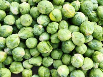 Full frame shot of vegetables for sale in market