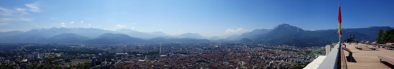 Panoramic view of cityscape