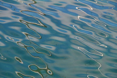 Full frame shot of rippled water