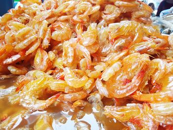 Full frame shot of orange fruit