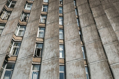 Low angle view of residential building