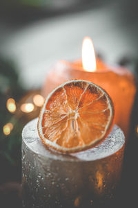 Close-up of drink on table