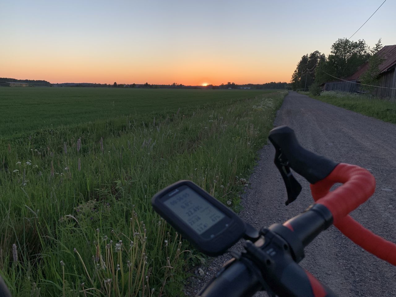 VIEW OF BICYCLE ON ROAD
