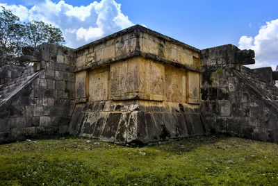 Old ruins against sky
