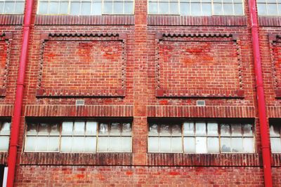 Full frame shot of brick wall