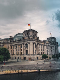 The reichstag building, berlin.