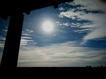 Scenic view of sky at sunset