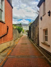 Houses against sky